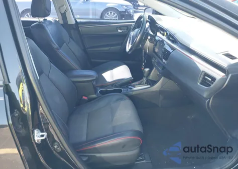 2016 Toyota Corolla S W/Special Edition Pkg из США, поврежденный, VIN 2T1BURHE4GC557009